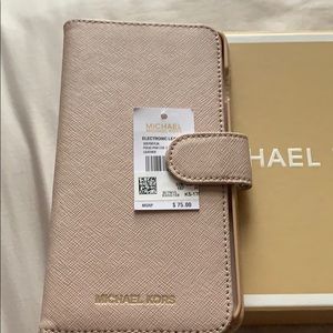 MIchael Kors leather iPhone 7 Plus  phone case